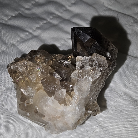 69g, Cluster of Smoky Quartz, 5x5x3cm approx., New! - Picture 5 of 12